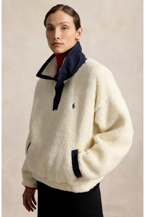 Bear Fleece Polo