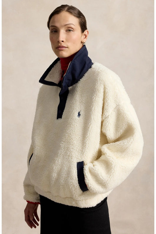 Bear Fleece Polo